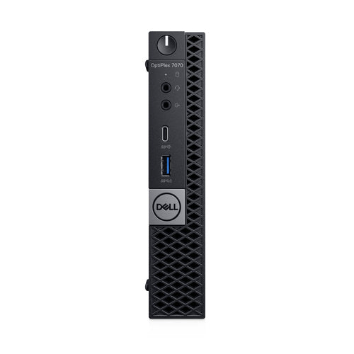 DELL OptiPlex 7070 MFF | Refurbished | Intel Core i5-9400T (9e Generatie) | 8 GB RAM | 256 GB NVMe | Windows 11 Pro COA | 1 jaar Garantie.