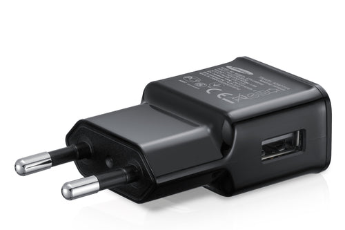 SAMSUNG Travel Charger Refurbished | AC Charger 2A Black | 12M Garantie
