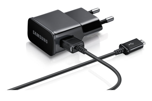 SAMSUNG Travel Charger Refurbished | AC Charger 2A Black | 12M Garantie