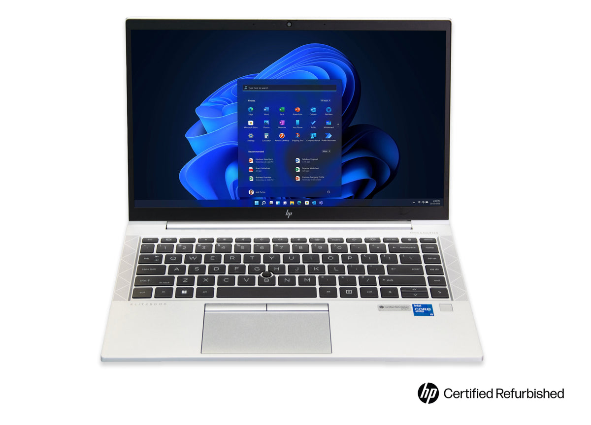 HP EliteBook 840 G8 Refurbished | i5-1145G7 (11e Gen) | 16GB RAM | 256GB SSD | 14 inch FHD | Windows 11 Pro | Originele NL(US) Toetsenbord
